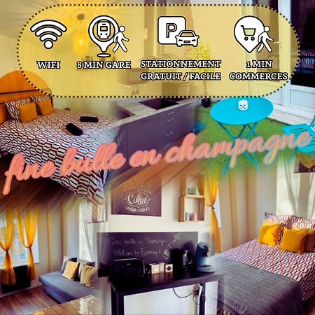 Fine Bulle En Champagne - 1 Chambre - Terrasse Epernay Exterior photo